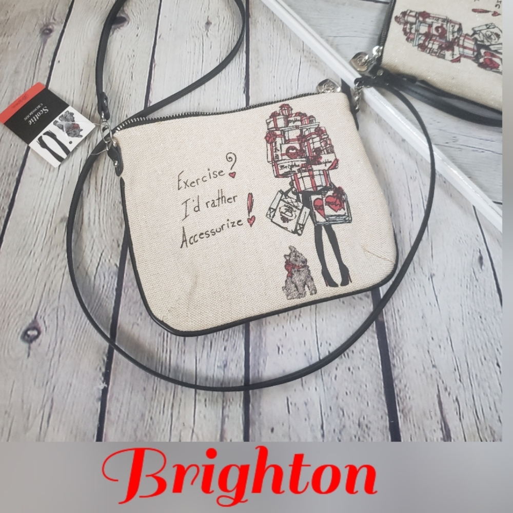 Brighton Scottie Crossbody Bag for a Dog Lover